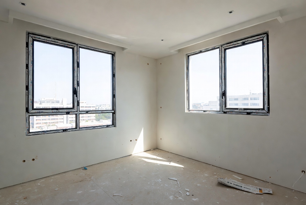 Baustelle nach Bauarbeiten – vorher