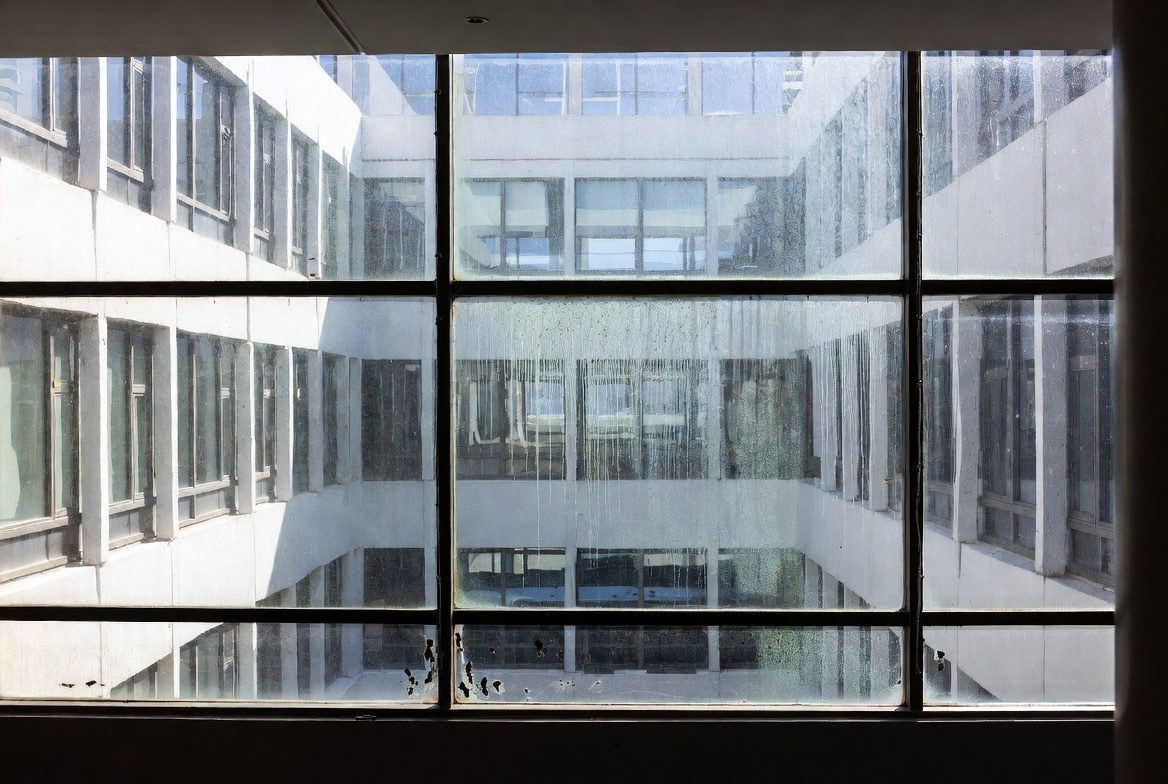 Dreckiges Fenster - vorher