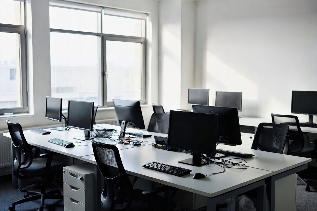 Sauberes Büro – Unterhaltsreinigung Ergebnis